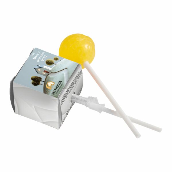 Lolly in doosje, Wit, Lolly mix Lolly in doosje, Wit, Lolly mix