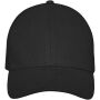 Drake 6 panel trucker-cap - Zwart