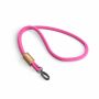 Polyester koord-keycord met bamboe plaatje