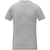 Somoto Dames T-shirt met V-hals en korte mouwen - Gemêleerd grijs - XS