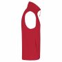 Bodywarmer van microfleece heren red 4XL