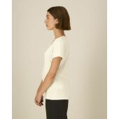 Stella Expresser 2.0 - Dagelijks fitted T-overhemd met een vrouwelijk cut - Cream (XS)