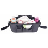 BABY AID - Kinderwagenluiertas antraciet