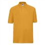 RUS Children's Classic Polycot. Polo, Pure Gold, 11-12jr