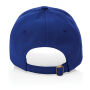 Impact AWARE™ 6 panel 280gr gerecycled katoenen cap, blauw