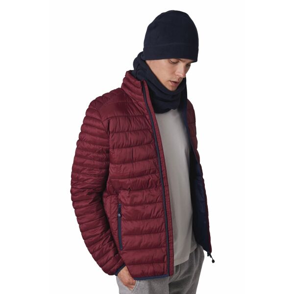 Gerecycleerde halswarmer van fleece Black S/M Gerecycleerde halswarmer van fleece Black S/M