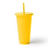 BAKY herbruikbare beker van 710 ml - geel