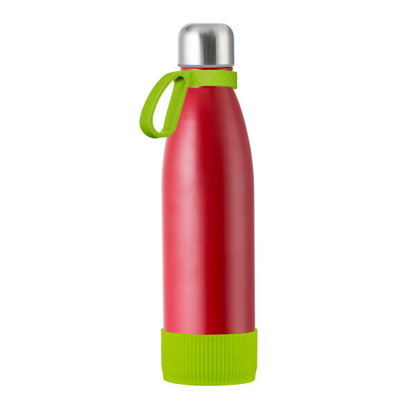 Fles RETUMBLER-myTOULON - lichtgroen, rood Fles RETUMBLER-myTOULON - lichtgroen, rood
