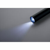 LUME - Gerecyclede aluminium zaklamp - Zwart