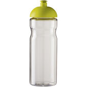 H2O Active® Base 650 ml bidon met koepeldeksel - Transparent/Lime