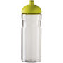 H2O Active® Base 650 ml bidon met koepeldeksel - Transparant/Lime