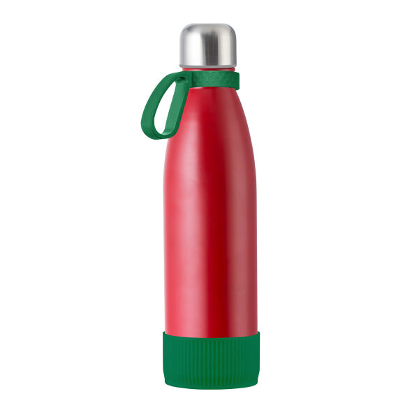 Fles RETUMBLER-myTOULON - groen, rood Fles RETUMBLER-myTOULON - groen, rood