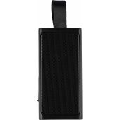 Draagbare gerecycled ABS speaker Malina zwart