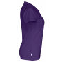 Cottover Gots T-shirt V-neck Lady purple XS Cottover Gots T-shirt V-neck Lady purple XS