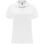 Monzha sportpolo met korte mouwen voor dames - Wit - XL
