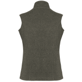 Bodywarmer van microfleece dames Green Marble Heather XS Bodywarmer van microfleece dames Green Marble Heather XS