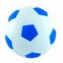 Antistress voetbal Ø 6 cm, blauw/wit Antistress voetbal Ø 6 cm, blauw/wit