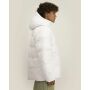 Puffer 2.0 - De unisex pufferjas met capuchon - Off White (XXL) Puffer 2.0 - De unisex pufferjas met capuchon - Off White (XXL)
