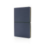 Moderne deluxe softcover notitieboek A5, donkerblauw