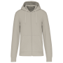 Ecologische herensweater met capuchon en ritssluiting Clay 4XL