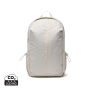 KENTO URBAN RCS  recycled nylon 15,6 inch rugzak met voorvak, beige