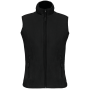 Bodywarmer van microfleece dames Black L