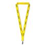 Polyester lanyard met reflecterende draden