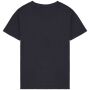 Afgewassen dames T-shirt washed coal grey XXL