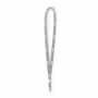 Polyester tubulaire keycord met metalen klem