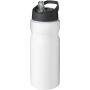 H2O Active® Base 650 ml bidon met fliptuitdeksel - Wit/Zwart