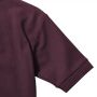 RUS Children's Classic Polycot. Polo, Burgundy, 11-12jr