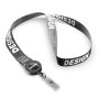 Polyester sublimatie badge‑reel keycord