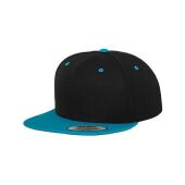 black/teal
