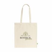 Organic Canvas Shopper (320 g/m²) tas - ecru