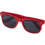 Sun Ray zonnebril van gerecycled plastic - Rood Sun Ray zonnebril van gerecycled plastic - Rood