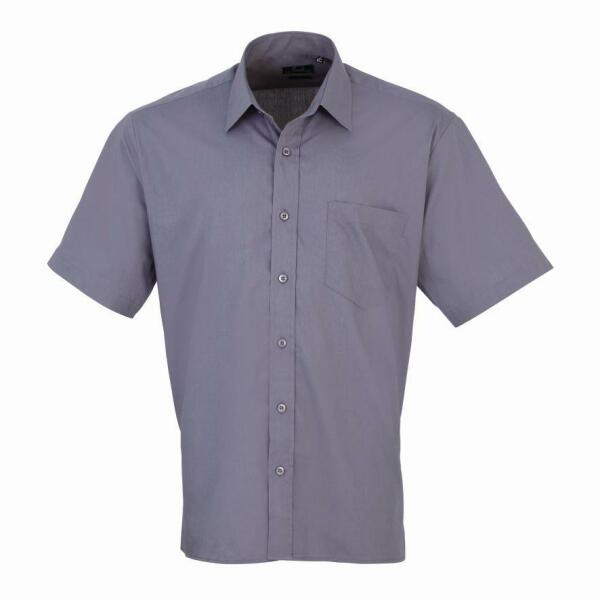 Short Sleeve Poplin Shirt