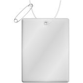 RFX™ H-12 rechthoekige lichtgewicht reflecterende PVC hanger, groot