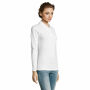 PERFECT LSL WOMEN - PERFECT DAMES LSL POLO  180 - 3XL - Wit