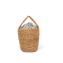 Met de hand gevlochten mand Seagrass One Size