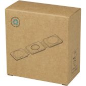 Armus 3-in-1 15W gerecycleerde plastic opvouwbare draadloze oplader - Wit