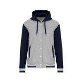 Oxford Grey / Navy / White