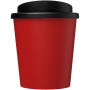 Americano® Espresso 250 ml gerecyclede geïsoleerde beker - Rood/Zwart
