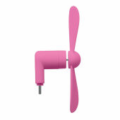 PHAN - Draagbare USB-ventilator - Fuchsia