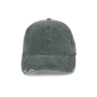 Gescheurde verwassen pet Washed Storm Grey One Size