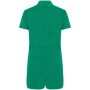 Ecologisch badstof jumpsuit voor dames malachite green XL