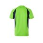 TWO-TONE TECHNICAL T-SHIRT, LIME/NAVY, XXL, VELILLA