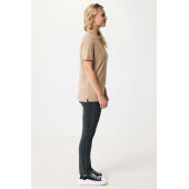 Iqoniq Yosemite gerecycled katoen pique polo, heather brown (XXS)