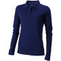 Oakville damespolo met lange mouwen - Navy - XS