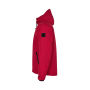 Gewatteerde winterjas met capuchon - Rood, 3XL