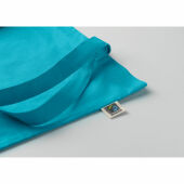 OSOLE+ COLOUR - Fairtrade boodschappentas 180g - Turquoise